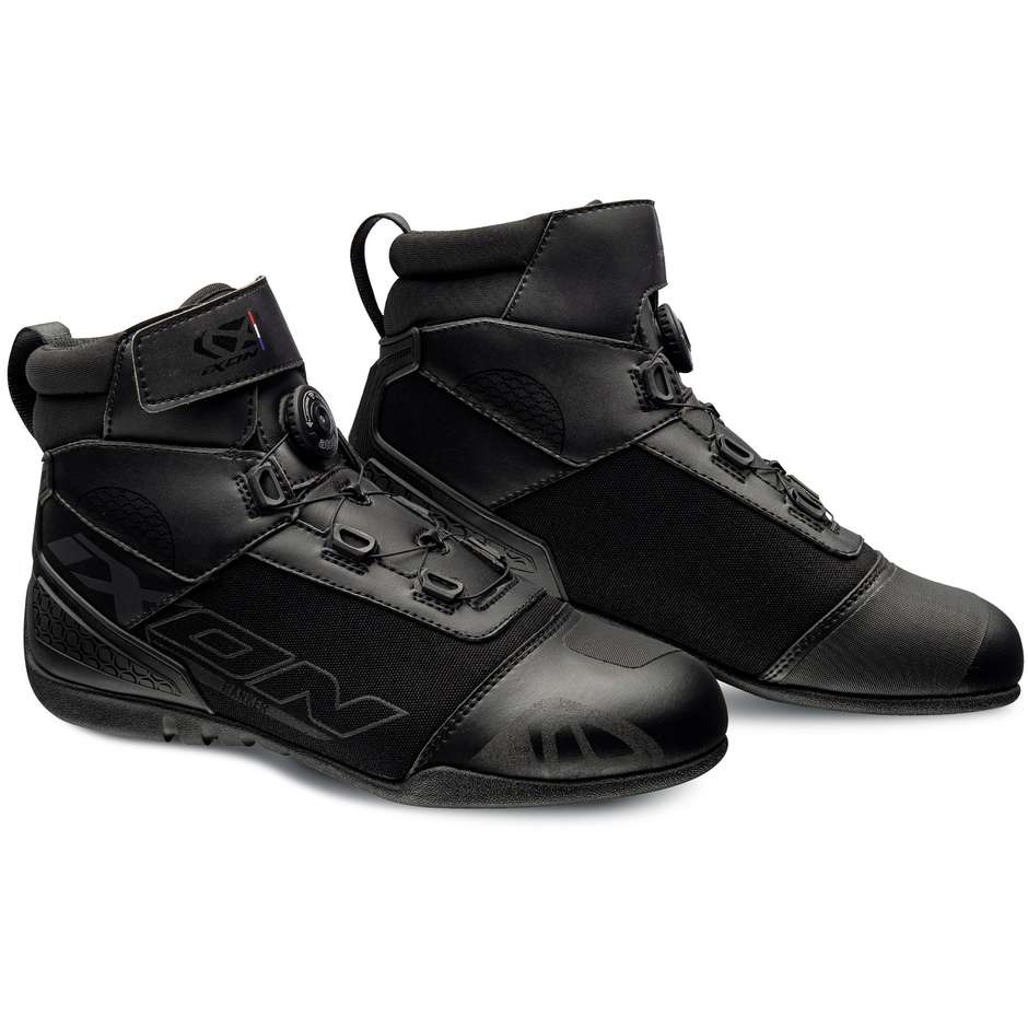 Ixon RANKER Black Sport Motorcycle Shoes