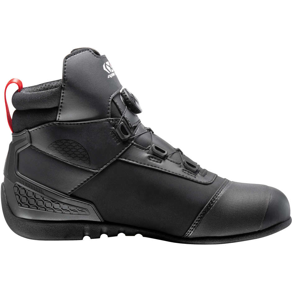 Ixon RANKER WP Sport Motorcycle Shoes Black White Red
