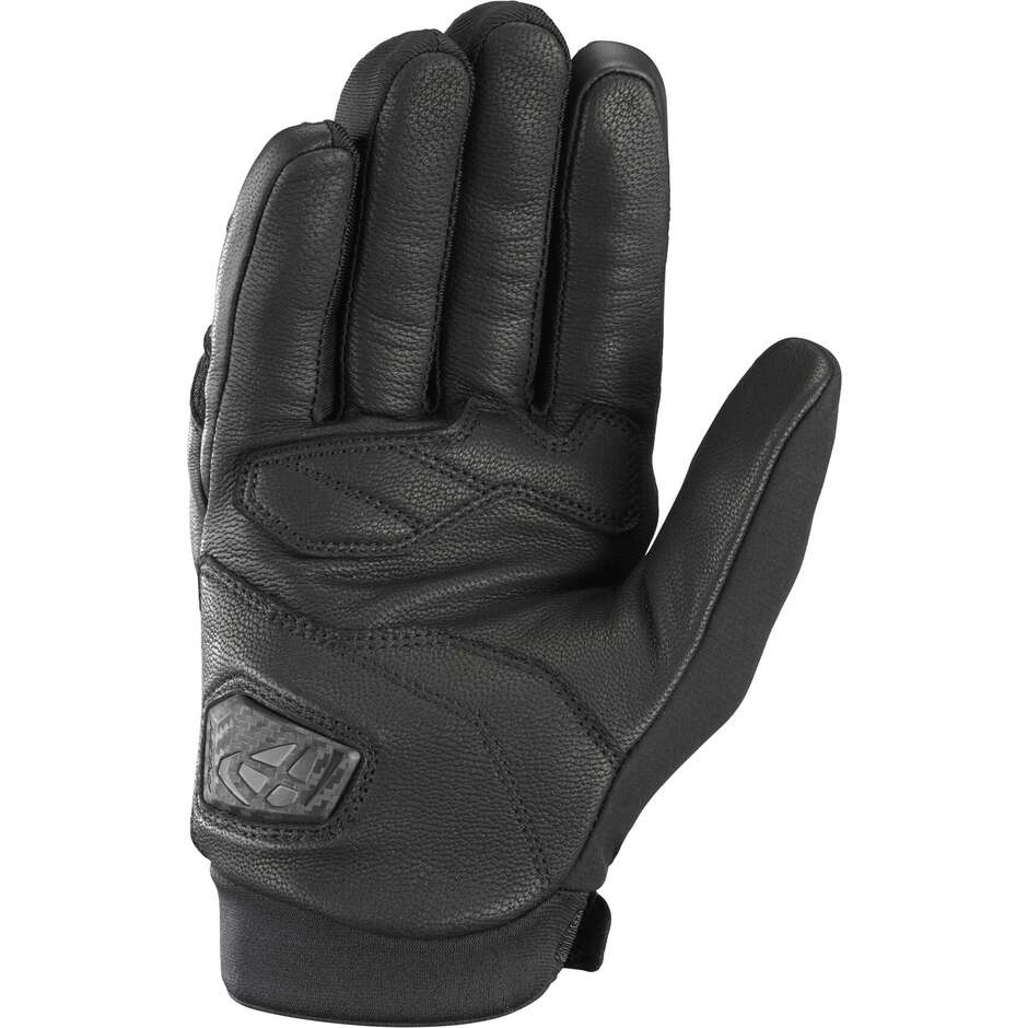 Ixon RISE AIR 2 Leder Motorradhandschuhe Schwarz Weiß