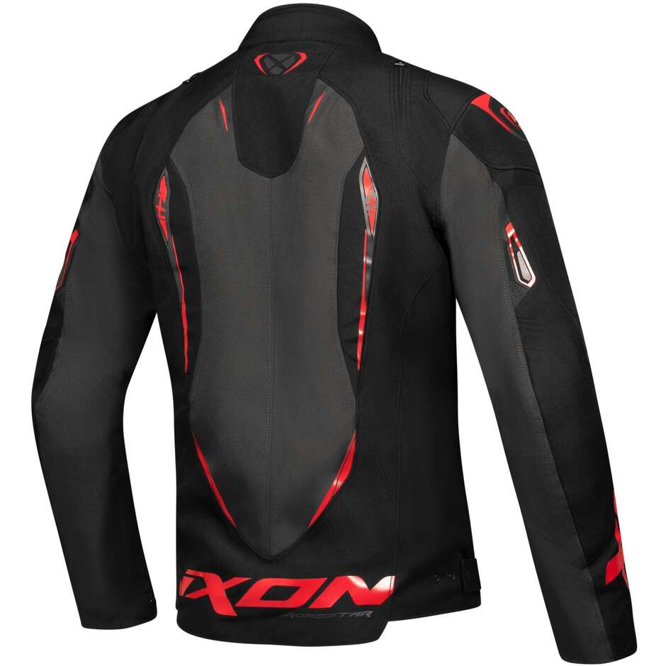 Ixon ROADSTAR 2in1 Motorcycle Jacket Black Anthracite Red