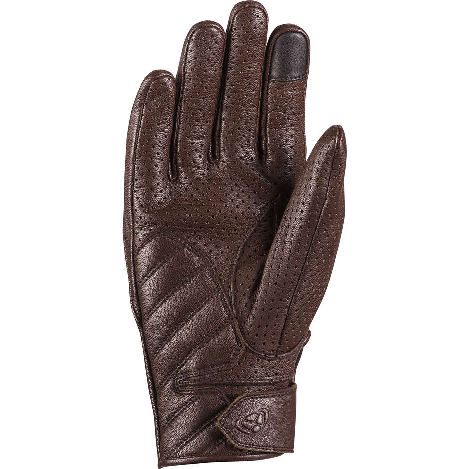 Ixon RS Cruise 2 AIR Leather Summer Gloves Brown
