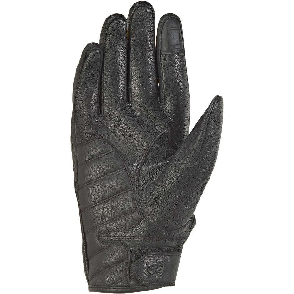 Ixon RS Cruise Air 2 Summer Motorcycle Gloves Black Leather