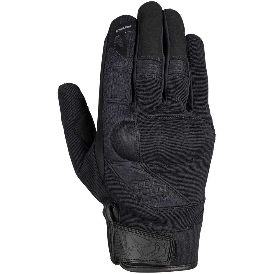 Ixon RS DELTA Black Summer Motorcycle Gloves