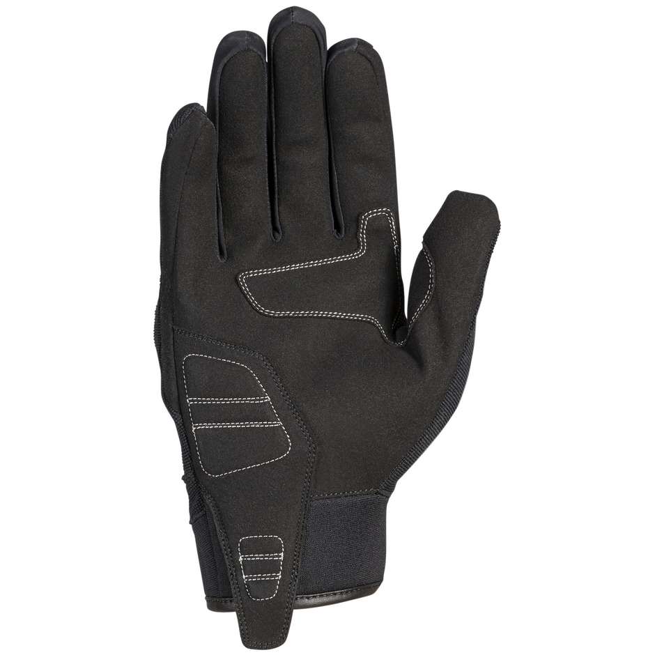 Ixon RS DELTA Black White Summer Motorcycle Gloves