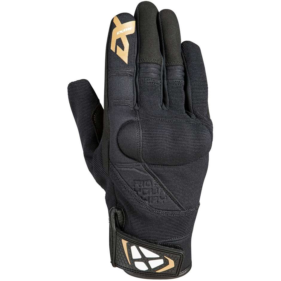 Ixon RS DELTA Lady Summer Women's Motorcycle Gloves Black White Gold