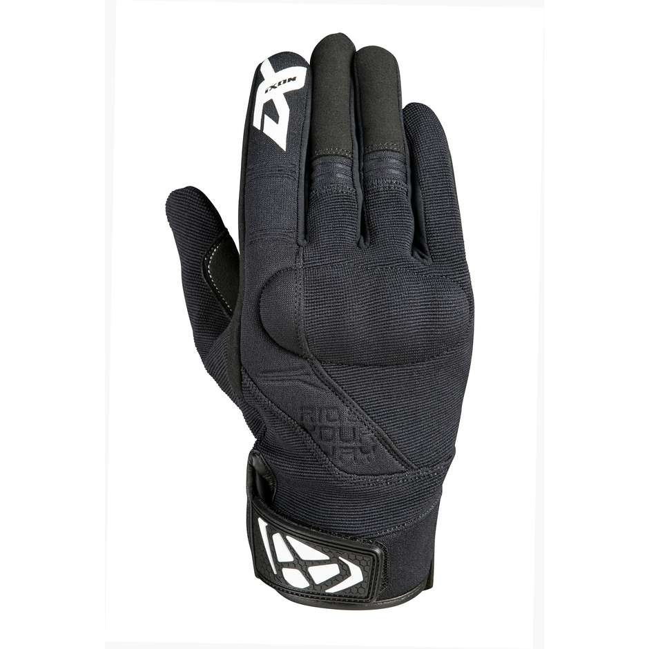 Ixon RS DELTA Lady Summer Women's Motorcycle Gloves Black White