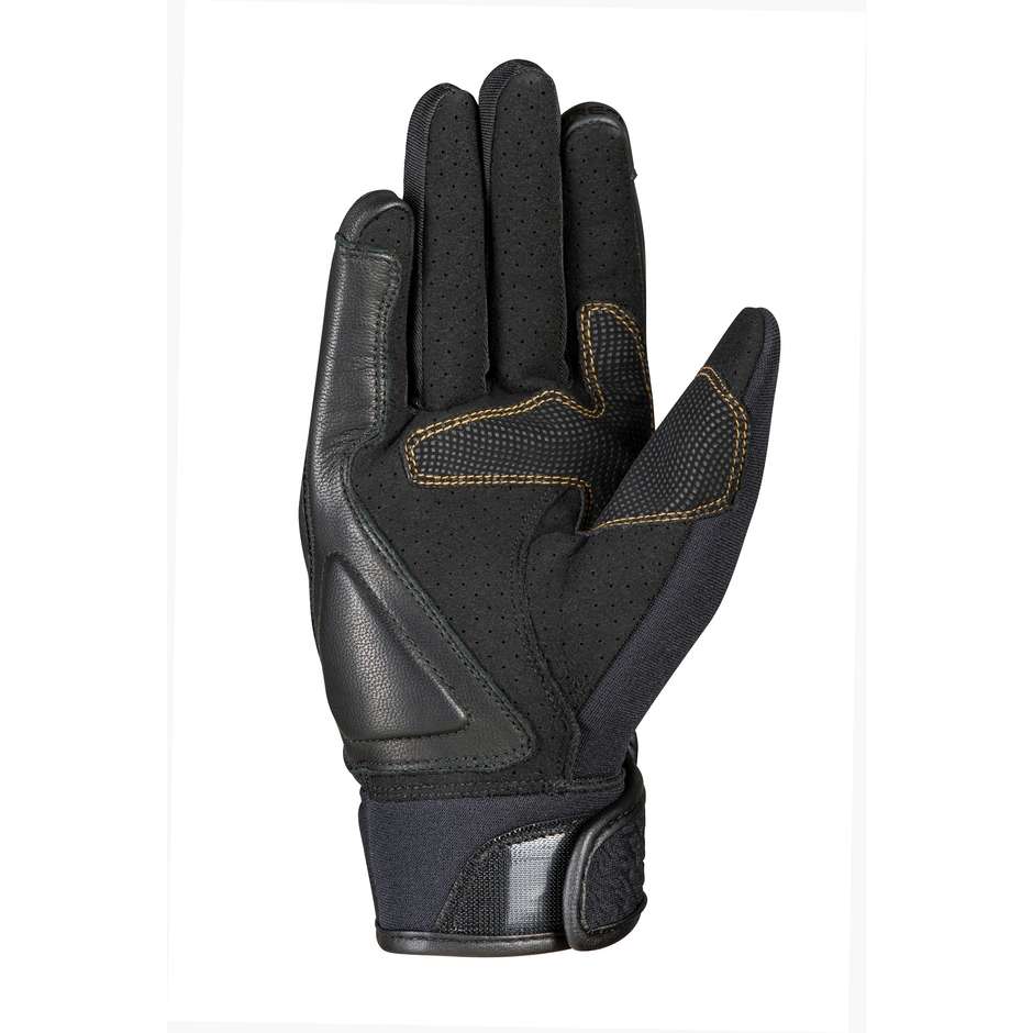 Ixon RS LAUNCH LADY Summer Woman Motorcycle Glove Black Gold