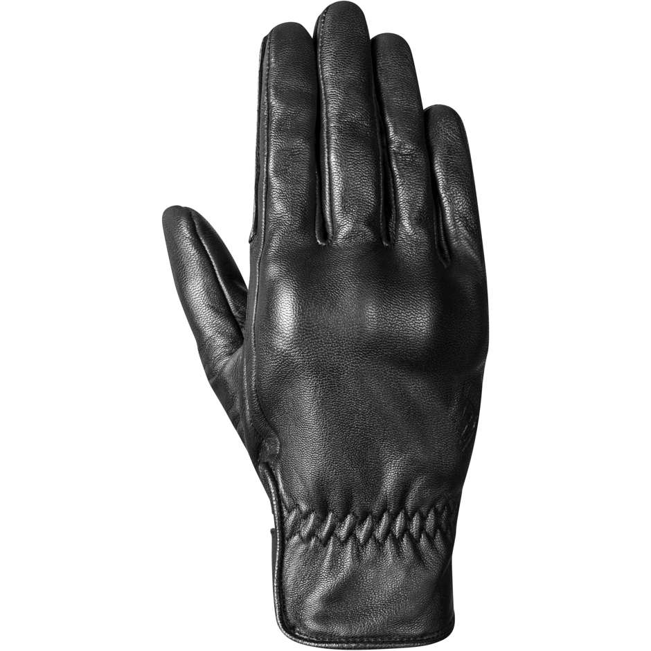 Ixon RS NIZO Lady Black Summer Custom Leather Motorcycle Gloves