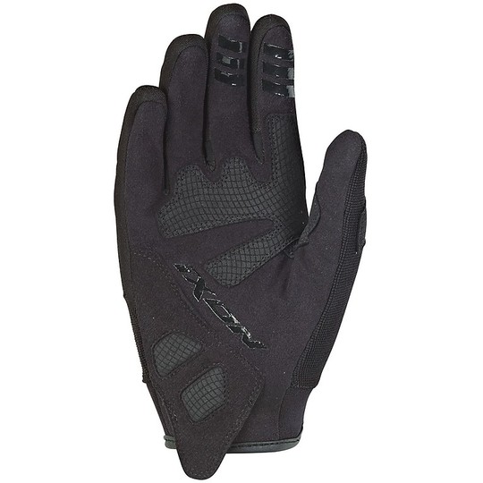 Ixon RS Slick Lady Summer Motorcycle Gloves In Black Fabric 