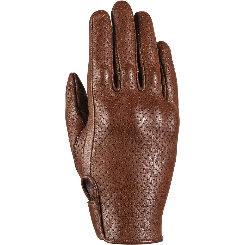 Ixon RS SUN 2 Air Lady Brown Leather Motorcycle Gloves