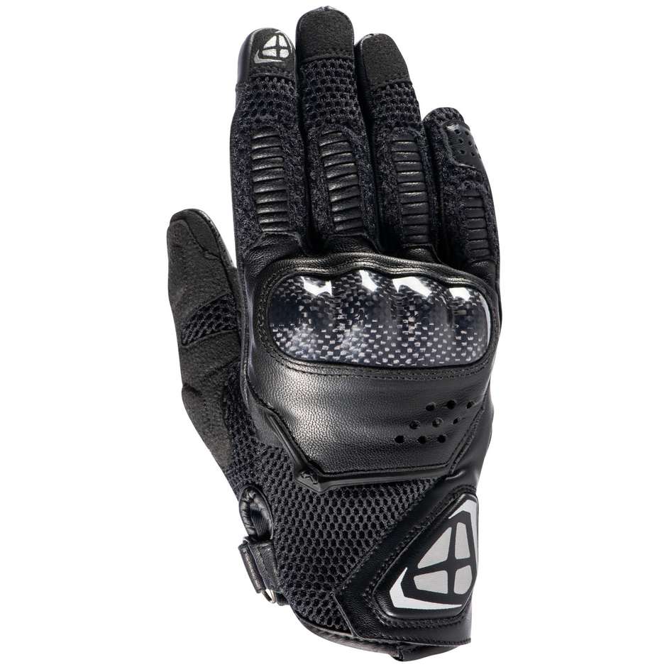 Ixon RS4 AIR Lady Summer Sports Motorcycle Gloves Black Silver