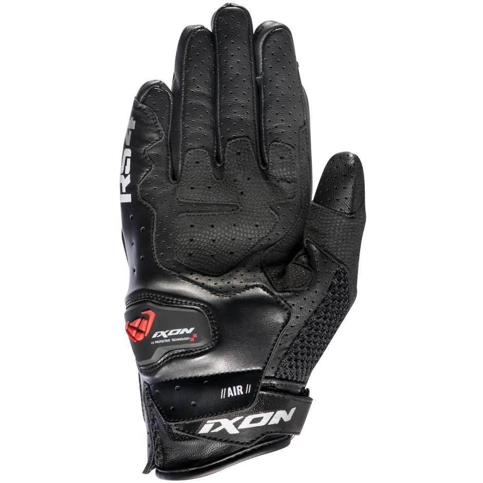 Ixon RS4 AIR Lady Summer Sports Motorcycle Gloves Black Silver