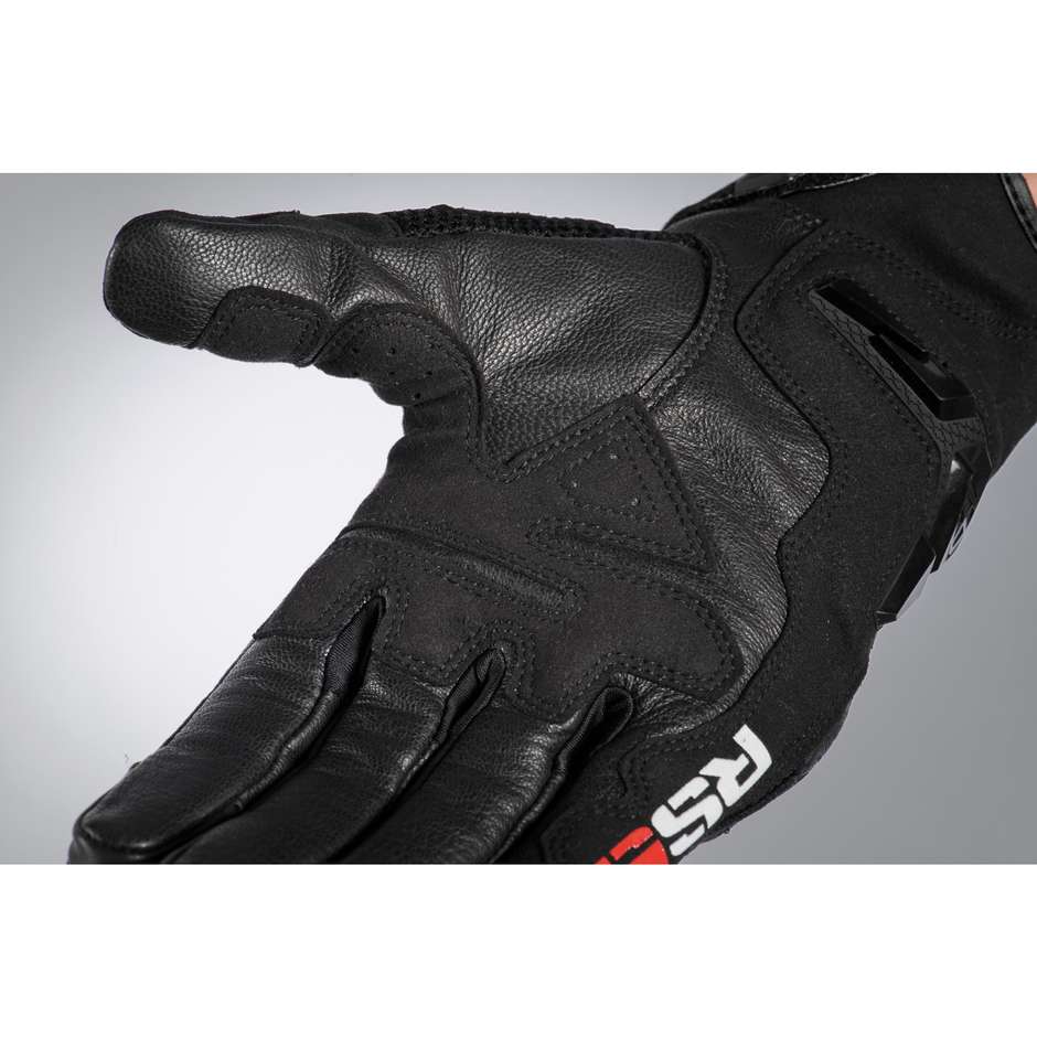Ixon RS5 AIR Black Summer Leather Motorcycle Gloves