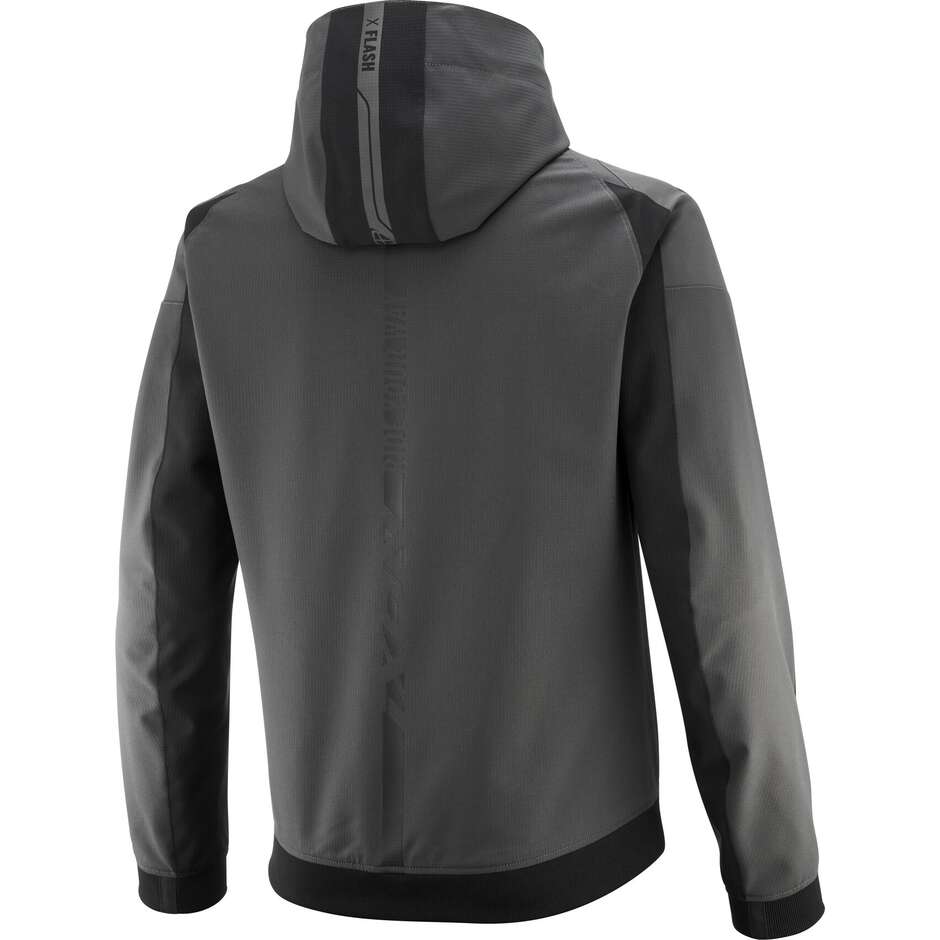 Ixon SECTION Motorradjacke Schwarz Anthrazit Blau