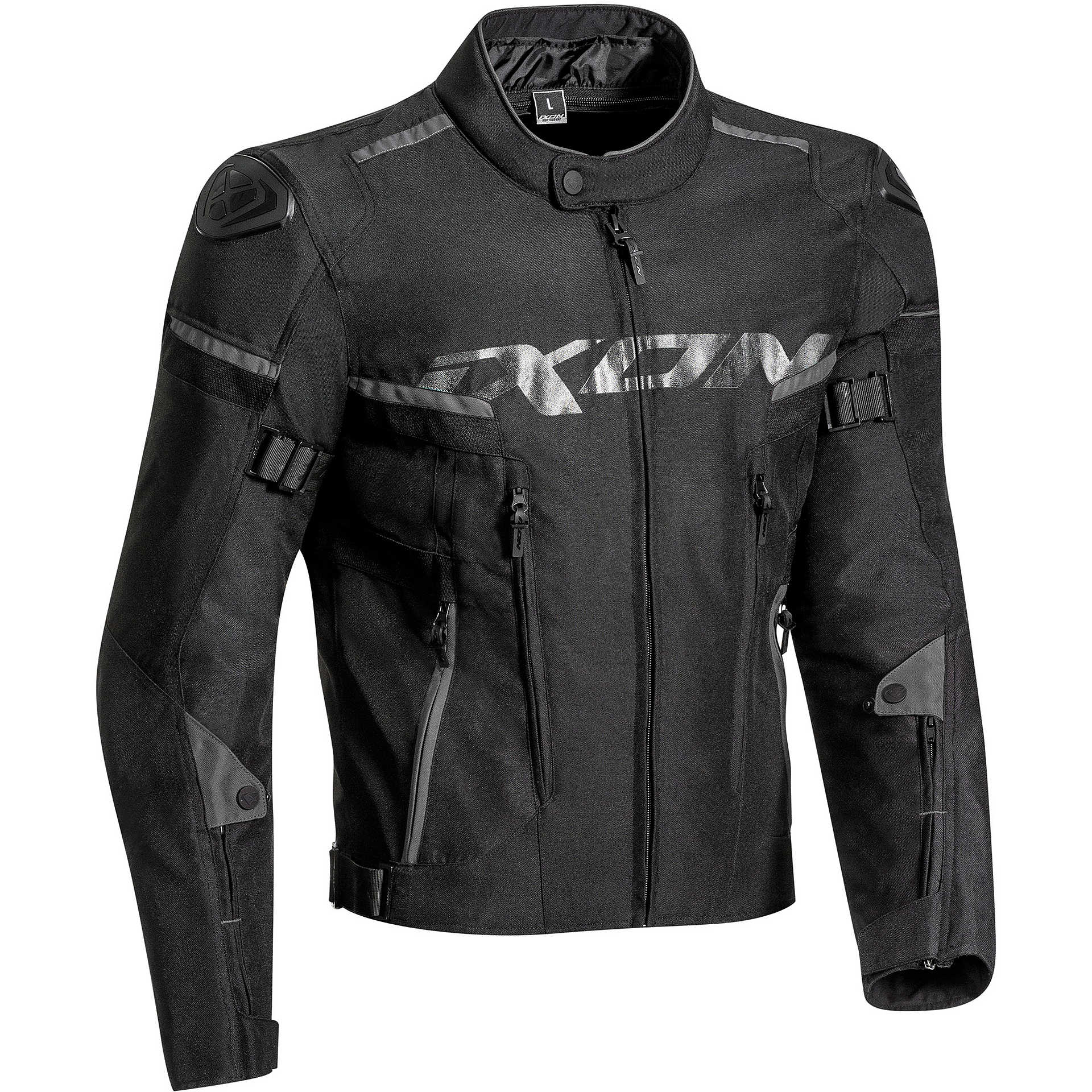 Ixon Sirocco Black Fabric 3 Layer Motorcycle Jacket For Sale Online ...