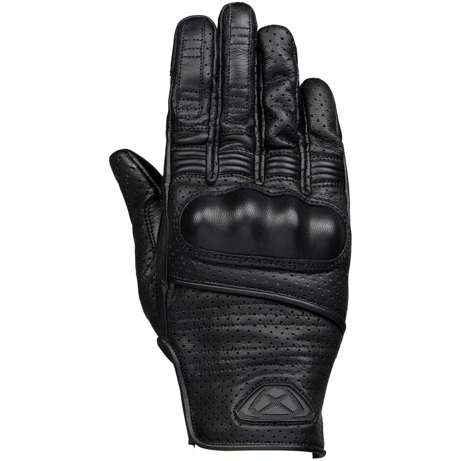 Ixon SIXTY SIX Black Summer Custom Motorcycle Gloves