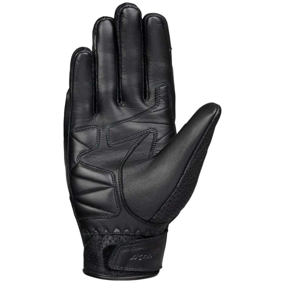 Ixon SIXTY SIX Black Summer Custom Motorcycle Gloves