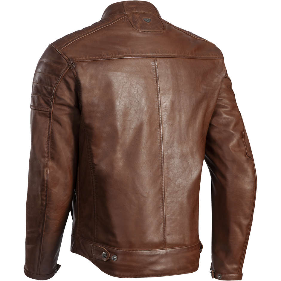 Ixon SPARK Camel Custom Leather Motorcycle Jacket