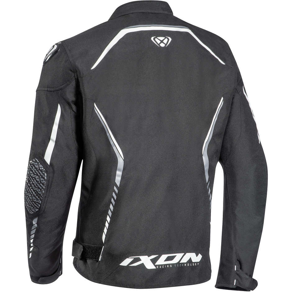 Ixon Sport Fabric Motorcycle Jacket SWINTER SPORT Black White