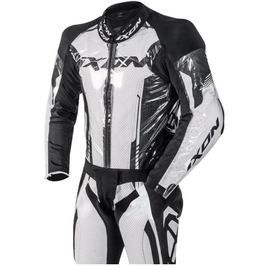 Ixon STREAM Transparent Black Waterproof Suit Cover Jacket