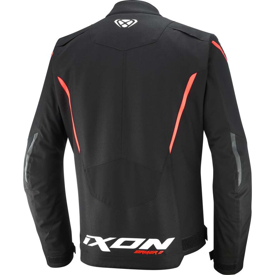 Ixon STRIKER 2 Motorcycle Jacket Black White Red
