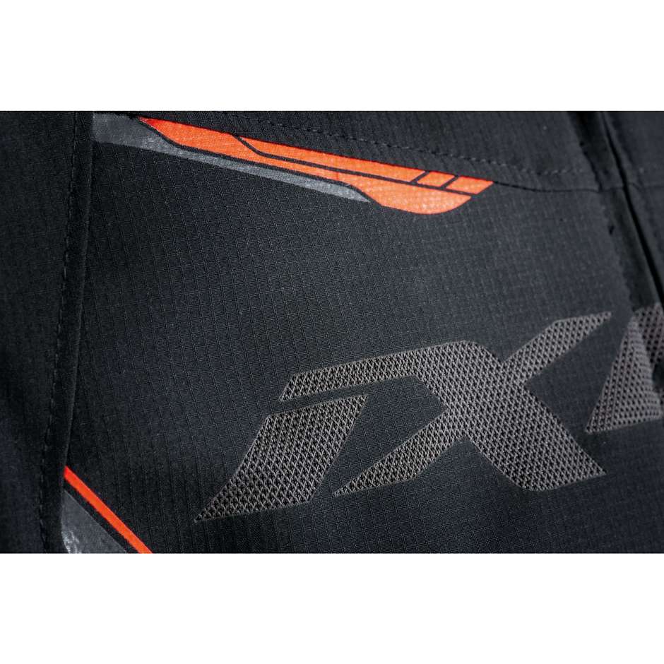 Ixon STRIKER AIR Summer Motorcycle Jacket Black Orange