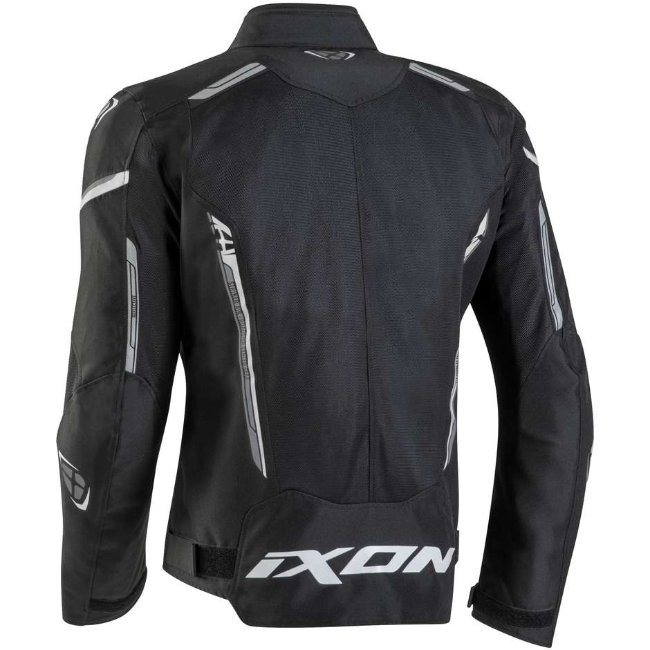 Ixon STRIKER AIR WP Motorcycle Jacket Black White