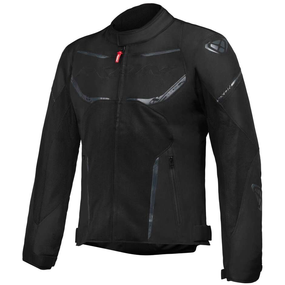Ixon STRIKER AIR WP Summer Motorcycle Jacket Black