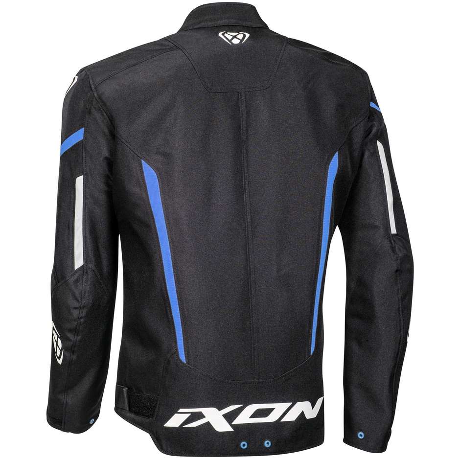 Ixon STRIKER Black White Blue Certified Motorcycle Jacket