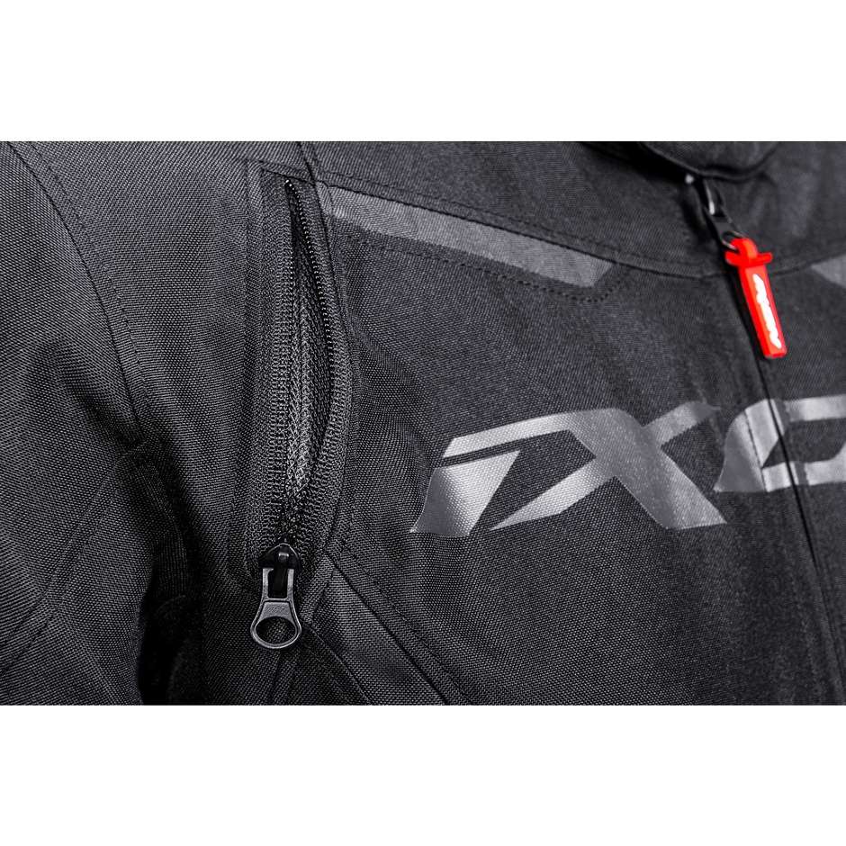 Ixon STRIKER Black White Red Certified Motorcycle Jacket
