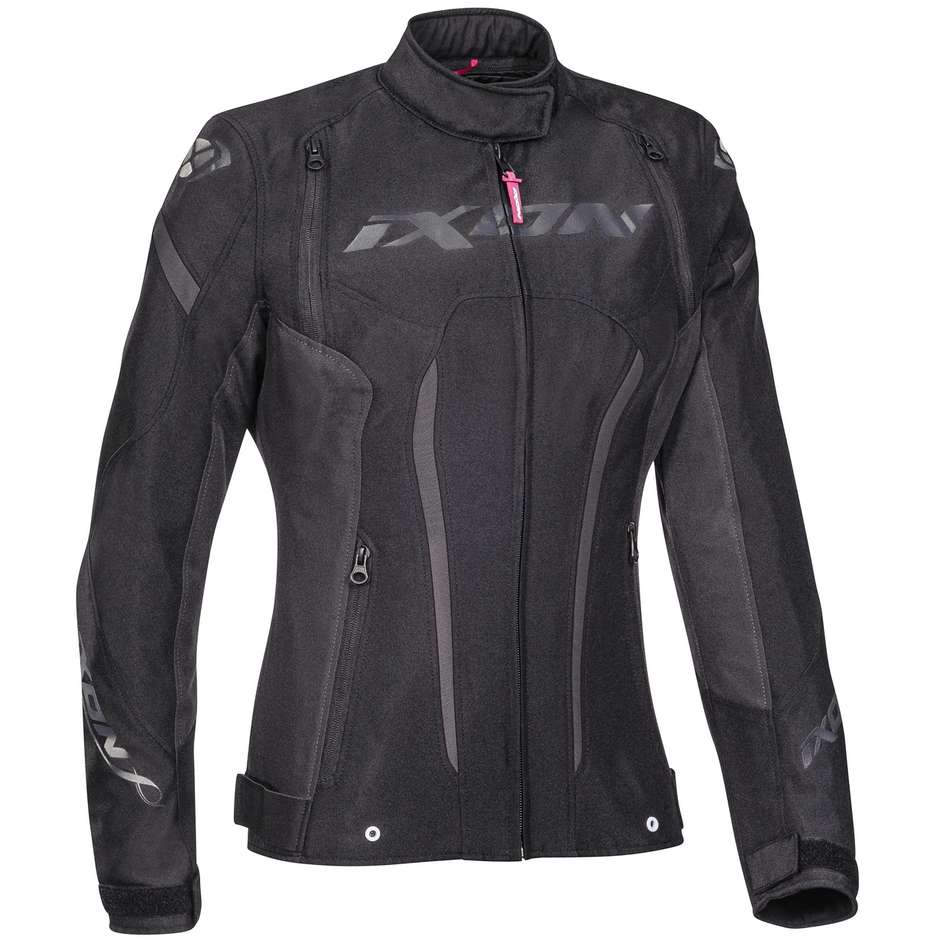 Ixon STRIKER LADY Woman Motorcycle Jacket Black