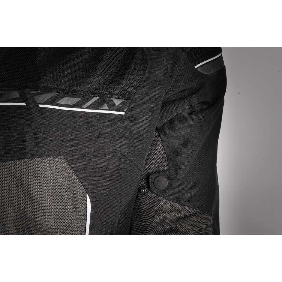 Ixon T-REX 3 in 1 Motorcycle Jacket Black White Gray