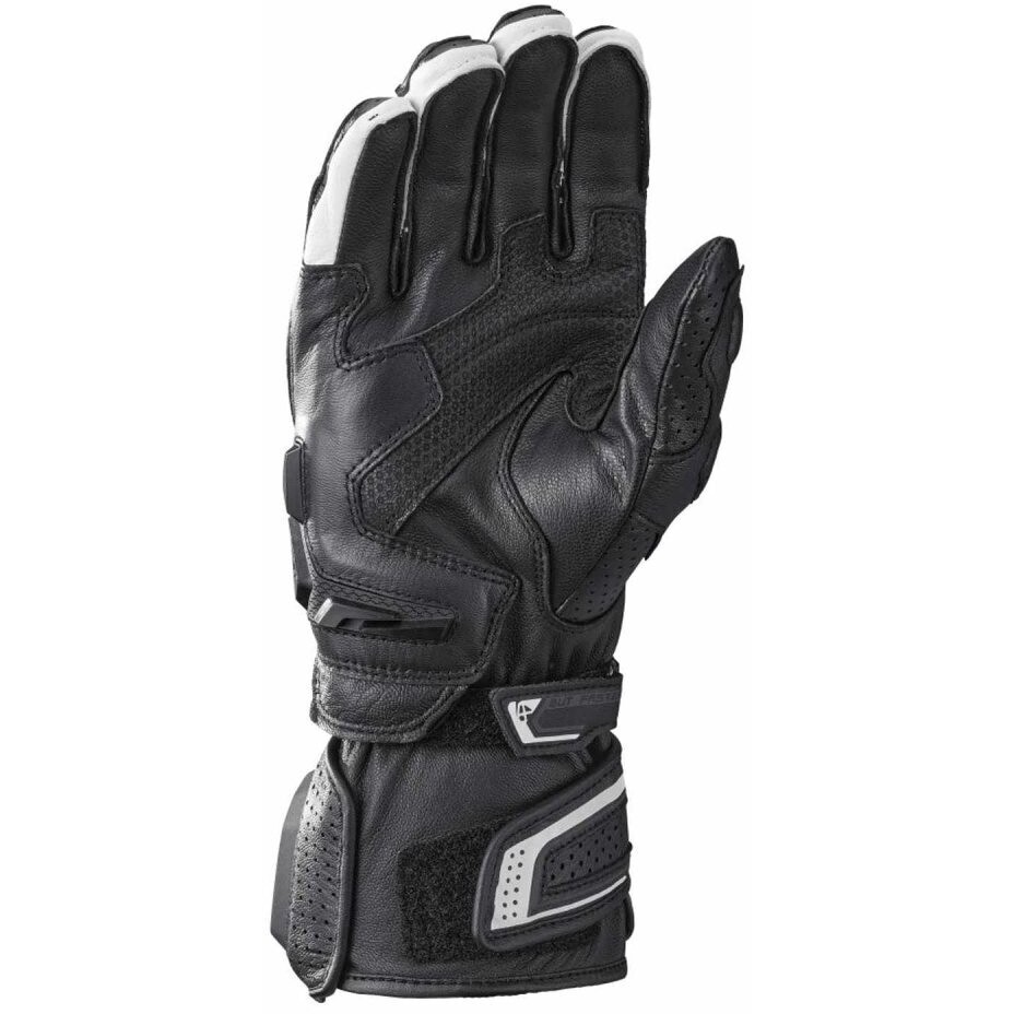 Ixon TORNADO AIR Motorcycle Racing Gloves Black White
