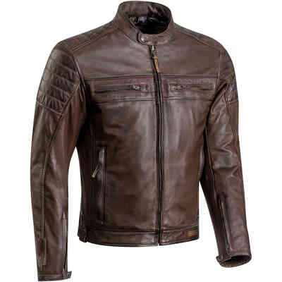 Spyke ESTORIL EVO Racing Leather Motorcycle Jacket Black Red Fluo For ...
