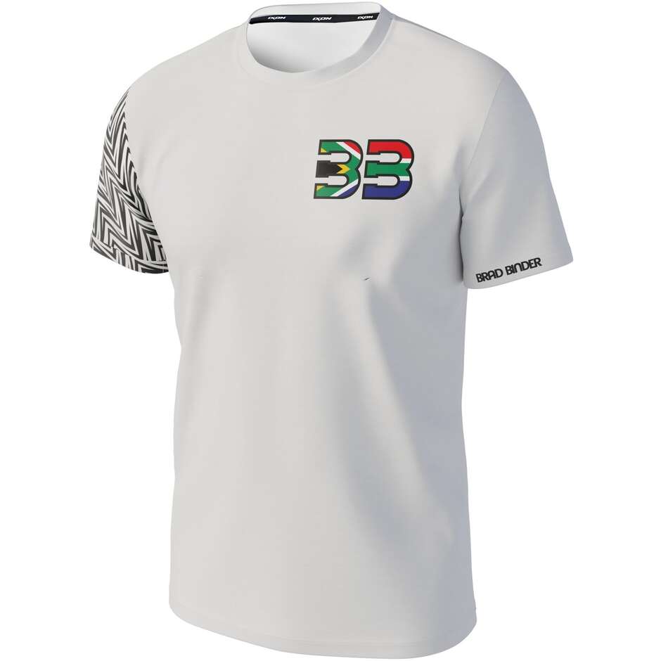 Ixon TS1 BRAD 25 White Casual T-Shirt