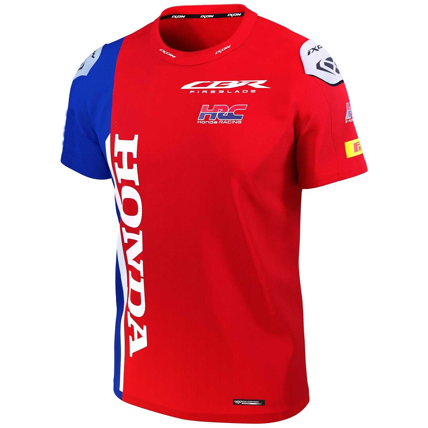 Ixon TS1 HRC 25 Red Blue White Casual T-Shirt For Sale Online