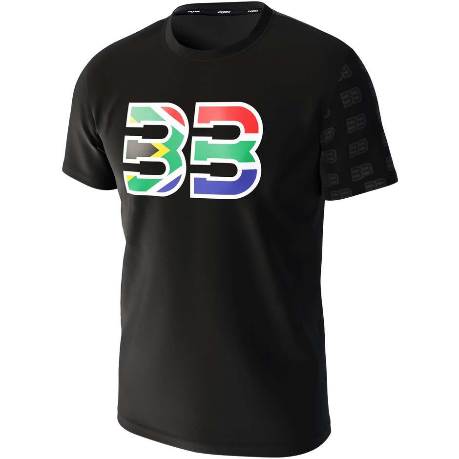 Ixon TS2 BRAD 25 Schwarzes Freizeit-T-Shirt