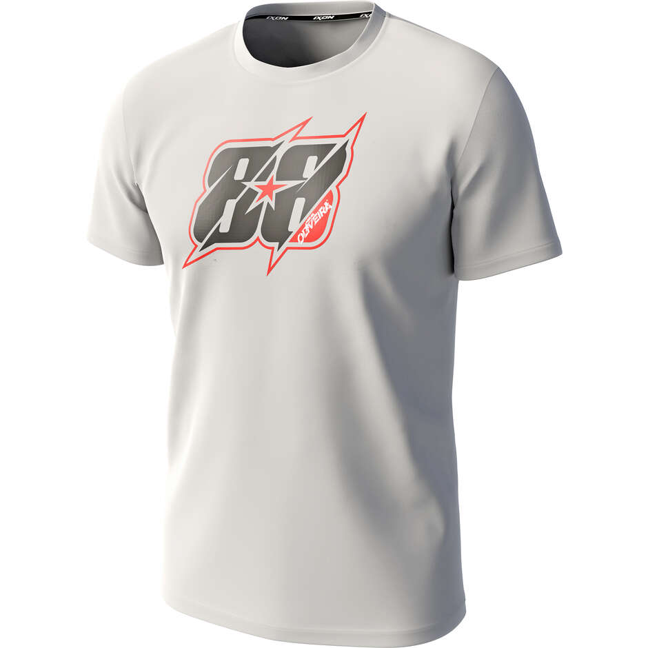 Ixon TS2 OLIV 23 Weißes Freizeit-T-Shirt