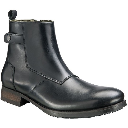 Ixon Urban Style Leather Motorcycle Boots CE HOXTON Black