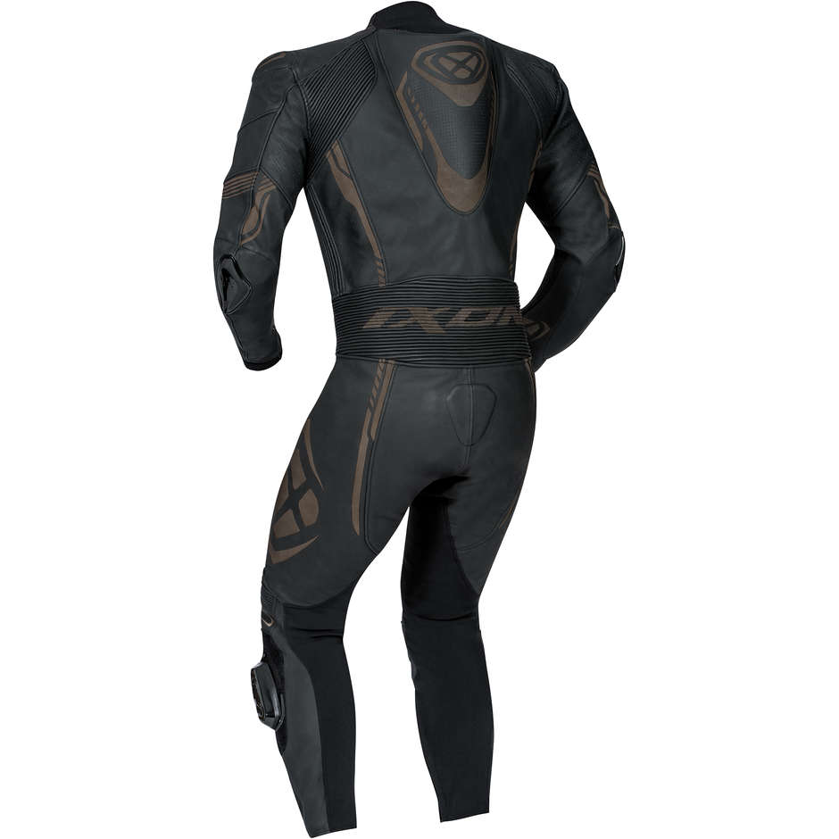 Ixon VORTEX 2 Professional Full Leather Motorcycle Suit Black