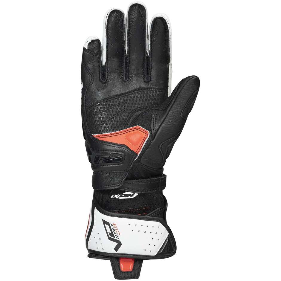Ixon VORTEX GL Motorcycle Racing Gloves Black White