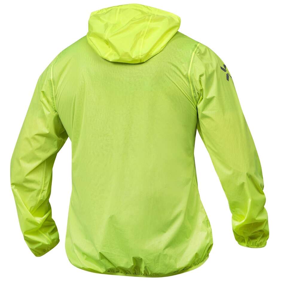 Ixs 365-STX 1.0 Laminated Motorcycle Rain Jacket Neon Yellow
