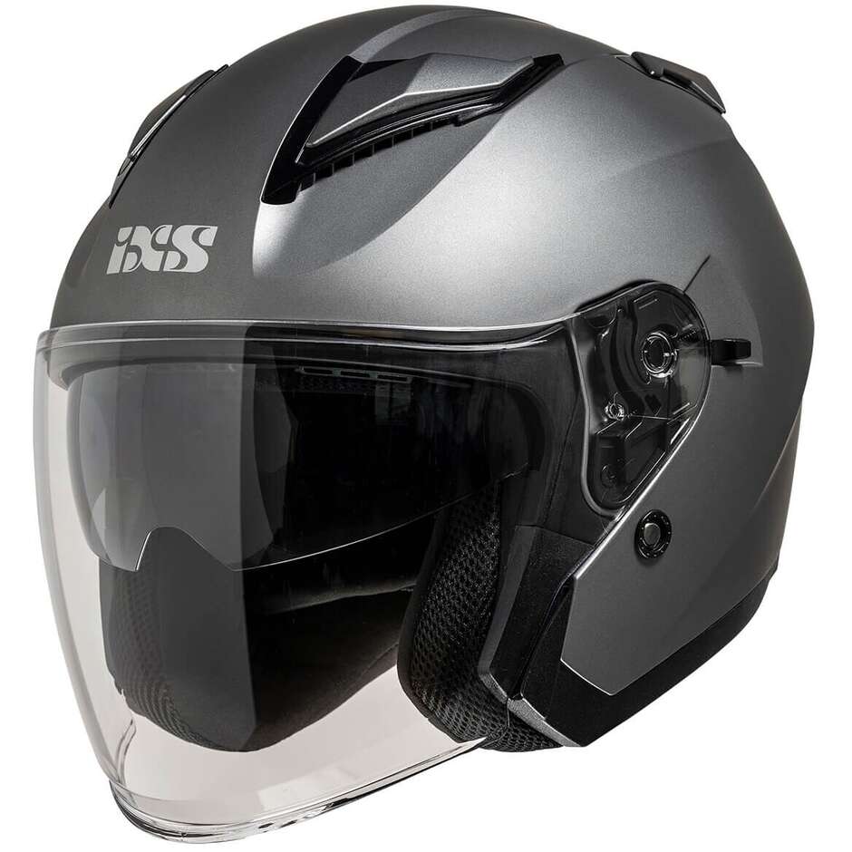 Ixs 868 SV Jet Motorcycle Helmet Matt Grey