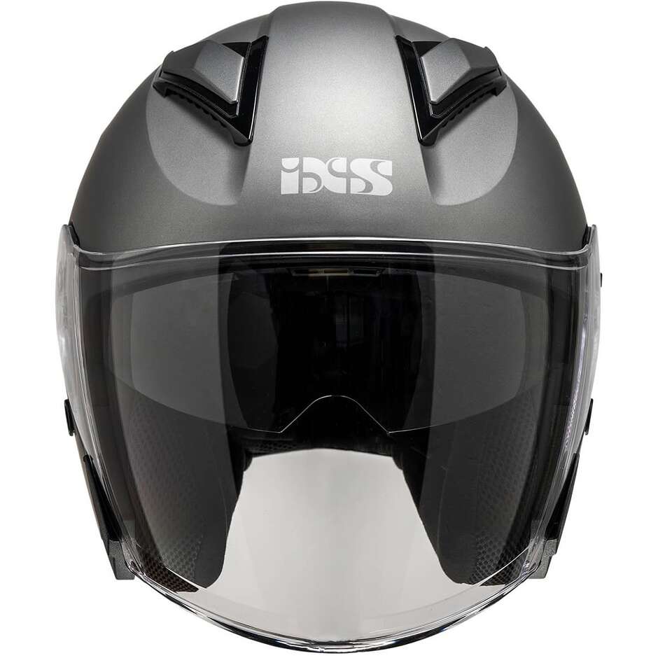 Ixs 868 SV Jet Motorcycle Helmet Matt Grey