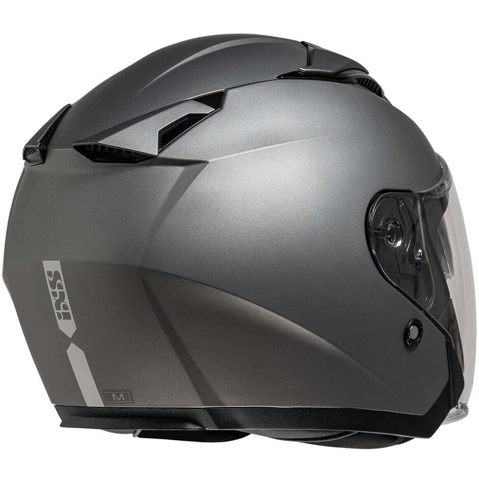 Ixs 868 SV Jet Motorcycle Helmet Matt Grey