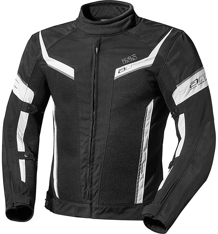 IXS Ashton Fabric Motorcycle Jacket Black White For Sale Online ...