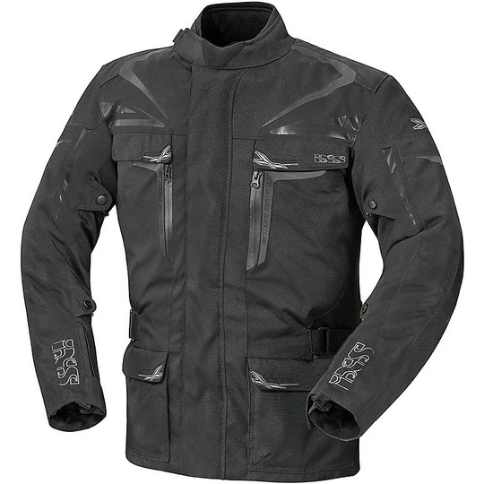 IXS Blade Black Fabric Motorcycle Jacket