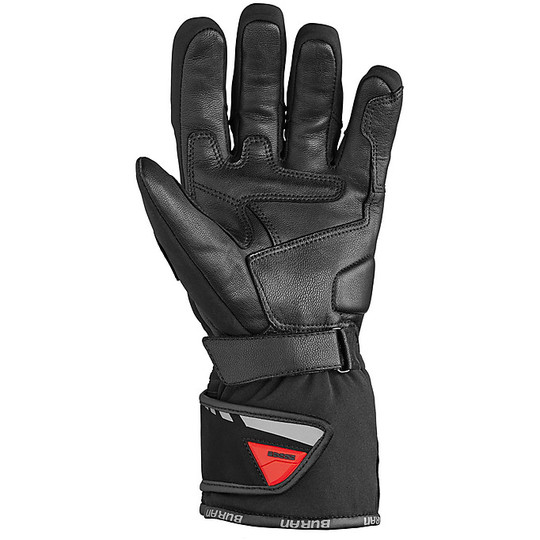 Ixs Buran Touring Leather and Fabric Motorcycle Gloves