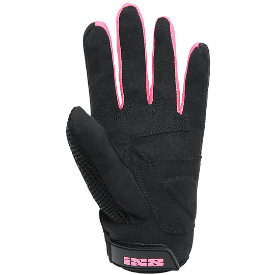 Ixs City Samur Evo Lady Summer Women's Cycling Gloves Black Pink