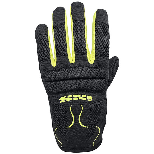 Ixs City Samur Evo Lady Summer Women's Cycling Gloves Black Yellow